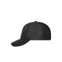 MB6235 6 Panel Workwear Cap - COLOR - - black - one size