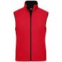Ladies' Softshell Vest - red - M