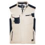Craftsmen Softshell Vest - STRONG - - stone/black - 4XL