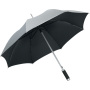 AC alu regular umbrella Windmatic - silver/black