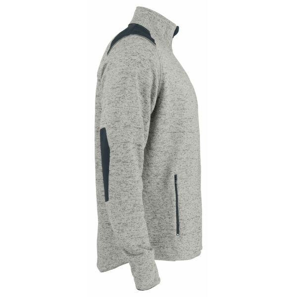 3318 Fleece jacket grey XXL
