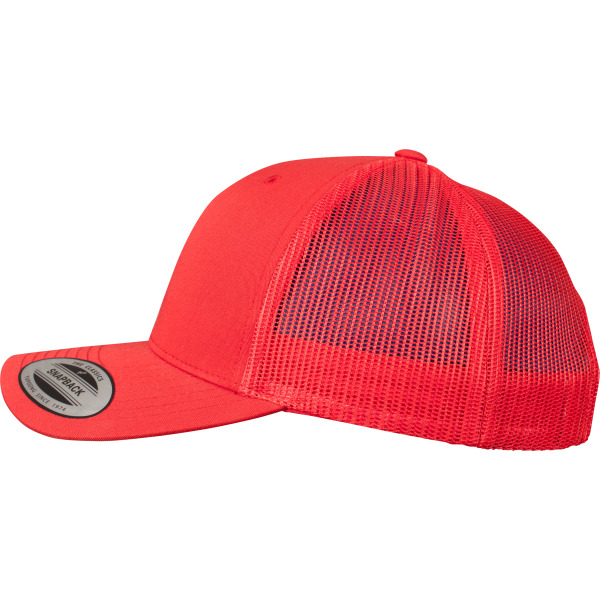 Retro-Trucker-Kappe RED One Size