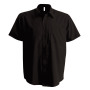 Ace - Heren overhemd korte mouwen Brown XS