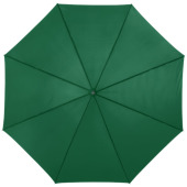 Lisa 23'' automatische paraplu met houten handvat - Groen