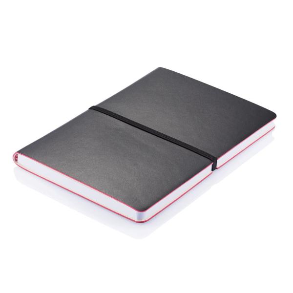 Deluxe softcover A5 notitieboek, zwart