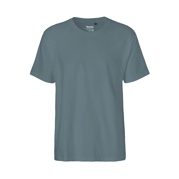 Neutral mens classic t-shirt-Teal-S