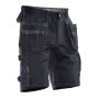 Jobman 2733 Shorts cotton hp zwart/zwart C48