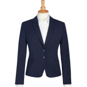 Calvi Slim Fit Jacket Navy 10 UK