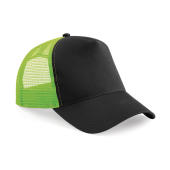 Snapback Trucker - Black/Lime Green - One Size