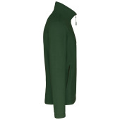 Men's microfleece zip jacket Forest Green 5XL