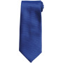 Horizontal Stripe Tie Royal Blue One Size