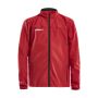 Rush wind jacket jr bright red 158/164