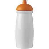 H2O Active® Pulse 600 ml bidon met koepeldeksel - Wit/Oranje
