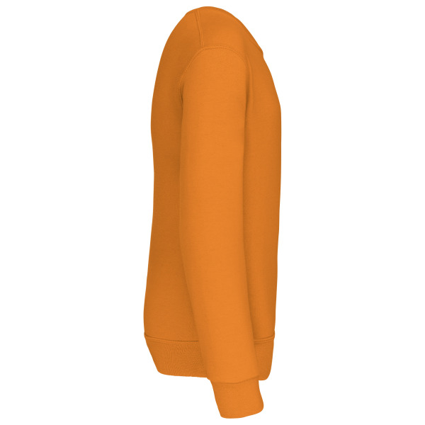 Kindersweater ronde hals Orange 4/6 ans