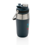 Vacuüm roestvrijstalen fles met duo-functie deksel 500ml, donkerblauw