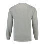 L&S Sweater Set-in Crewneck grey heather XXXL