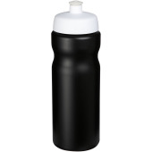 Baseline® Plus 650 ml sportfles - Zwart/Wit