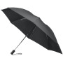Callao 23" opvouwbare automatische omkeerbare paraplu - Zwart