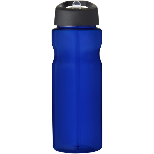 H2O Active® Eco Base 650 ml sportfles met tuitdeksel - Blauw/Zwart