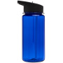 H2O Active® Octave Tritan™ 600 ml sportfles met fliptuitdeksel - Blauw/Zwart