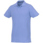 Helios short sleeve men's polo - Light blue - 3XL