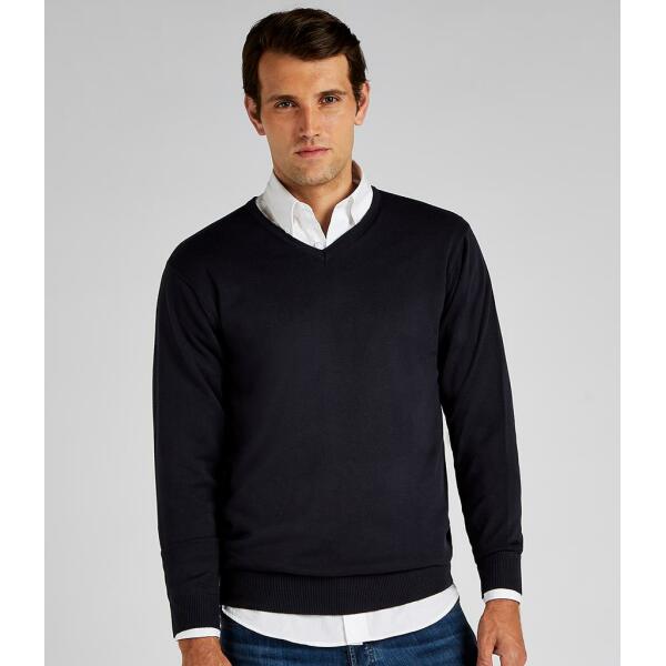 Arundel Cotton Acrylic V Neck Sweater