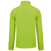 Microfleece met rits heren Lime 5XL