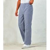 Pull On Chef's Check Trousers