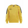 Progress roundneck sweater jr yellow/black 122/128