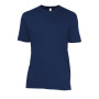Buisvormig T-shirt voor volwassenen met print Softstyle Navy XL