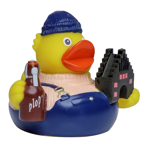Squeaky duck CityDuck® Flensburg - multicoloured