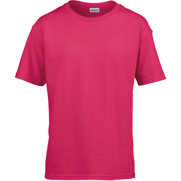 Softstyle Euro Fit Youth T-shirt Heliconia XS
