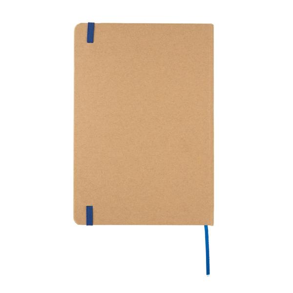 A5 kraft notitieboek, blauw