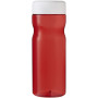 H2O Active® Base Tritan™ 650 ml sportfles met schroefdeksel - Rood/Wit