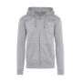 Signature Tagless Hooded Full Zip Unisex - Light Oxford - 2XS
