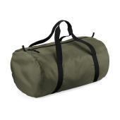 Packaway Barrel Bag - Olive Green/Black