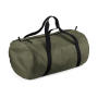 Packaway Barrel Bag - Olive Green/Black