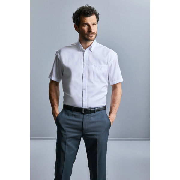 Men's Short Sleeve Ultimate Non-iron Shirt White S