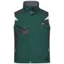 Workwear Vest - STRONG - - dark-green/black - S