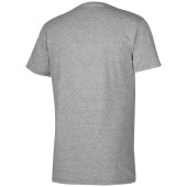 Kawartha biologisch heren t-shirt met korte mouwen - Grijs gemeleerd - XS