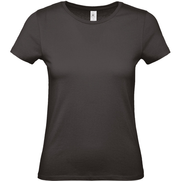 #E150 Ladies' T-shirt Black XS