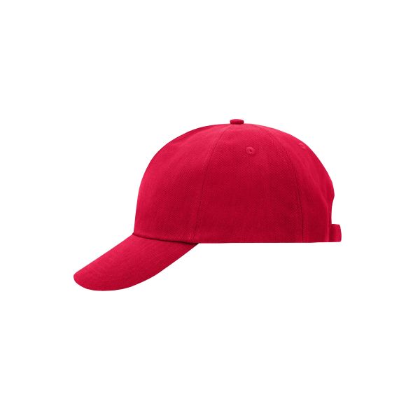 MB9412 5 Panel Cap signaal-rood one size