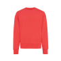 Iqoniq Kruger relaxed recycled cotton crew neck, luscious red (S)