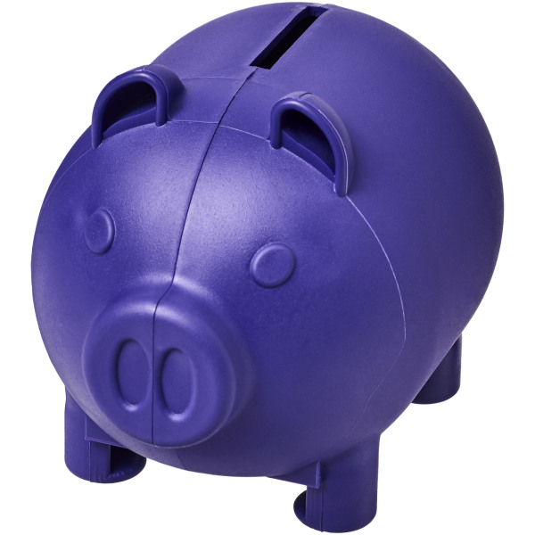 Oink small piggy bank - Purple