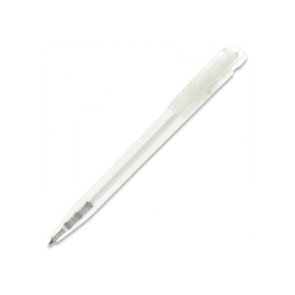 Ball pen Ingeo TM Pen Clear transparent - Frosted transparent