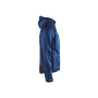 Gebreid vest met softshell