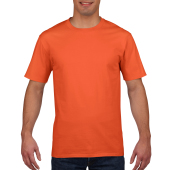Gildan T-shirt Premium Cotton Crewneck SS for him Orange S