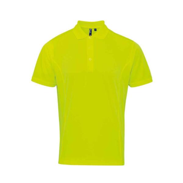 Coolchecker® Piqué Polo Shirt, Neon Yellow, 4XL, Premier