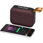 Fashion Bluetooth®-speaker van stof - Rood