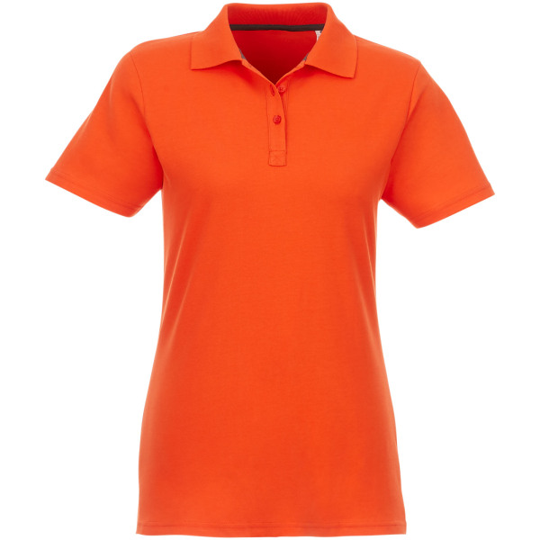 Helios short sleeve women's polo - Orange - M